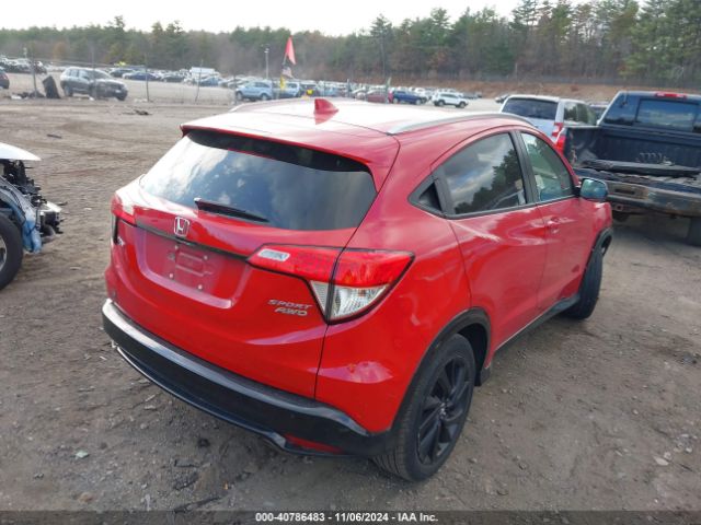 3CZRU6H11NM727948 Honda Hr-v Awd Sport