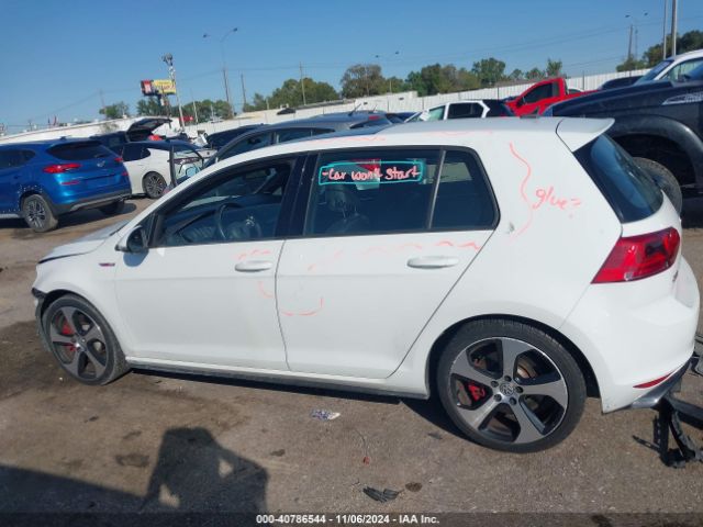 3VW547AU3HM065368 Volkswagen Golf Gti Autobahn 4-door/s 4-door/se 4-door/sport 4-door