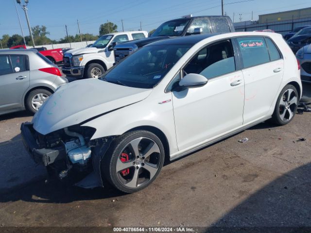 3VW547AU3HM065368 Volkswagen Golf Gti Autobahn 4-door/s 4-door/se 4-door/sport 4-door