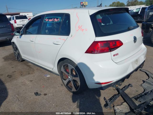 3VW547AU3HM065368 Volkswagen Golf Gti Autobahn 4-door/s 4-door/se 4-door/sport 4-door