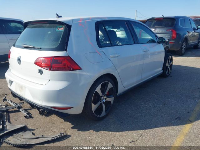3VW547AU3HM065368 Volkswagen Golf Gti Autobahn 4-door/s 4-door/se 4-door/sport 4-door