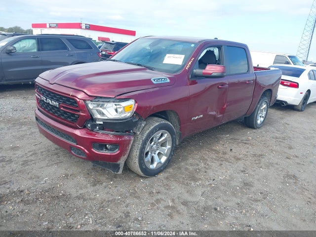 RAM 1500 Big Horn  4x4 5'7 Box 2023 1C6SRFFT7PN696721 Image 2