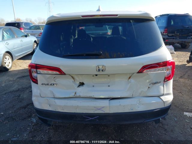 5FNYF6H59MB016662 Honda Pilot Awd Ex-l