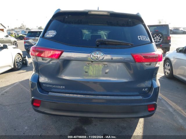 5TDZZRFH6HS234019 Toyota Highlander Le Plus