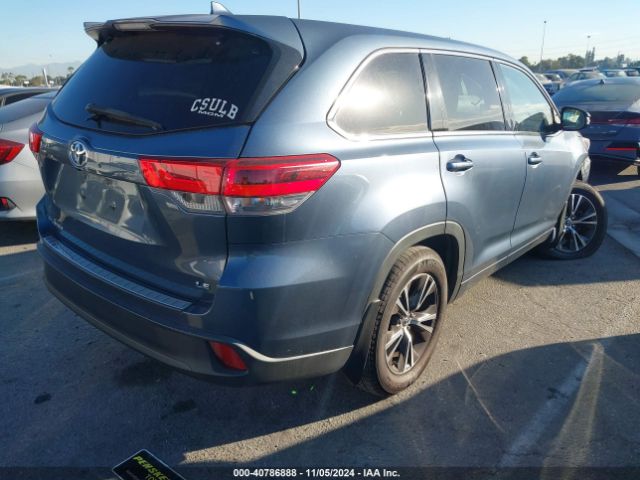 5TDZZRFH6HS234019 Toyota Highlander Le Plus