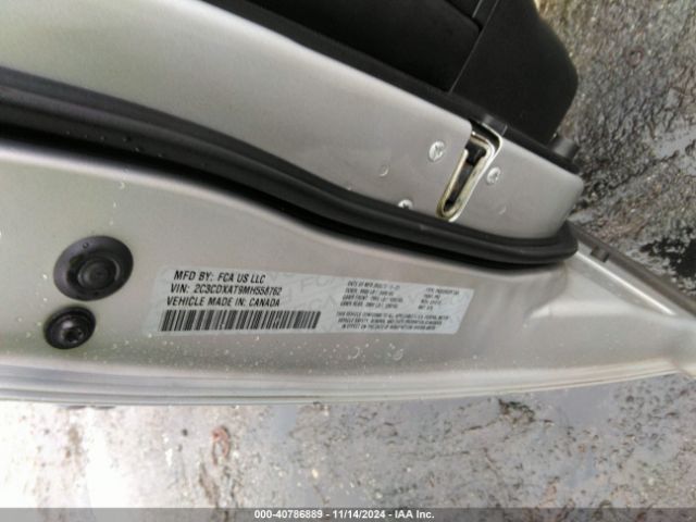 2C3CDXAT9MH558762 Dodge Charger Police Rwd