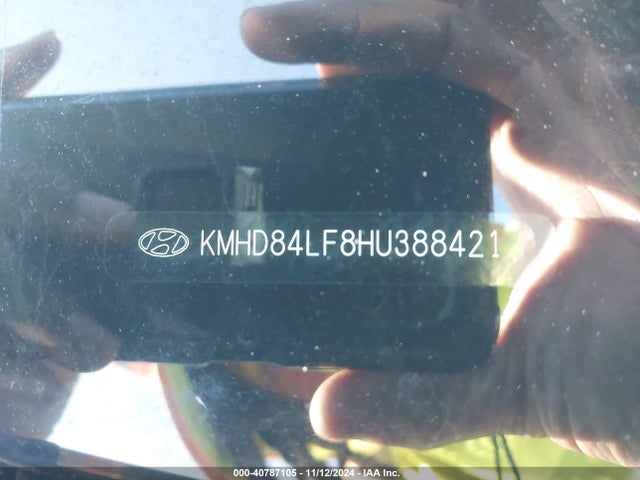 Hyundai Elantra Value Edition 2017 KMHD84LF8HU388421 Image 9
