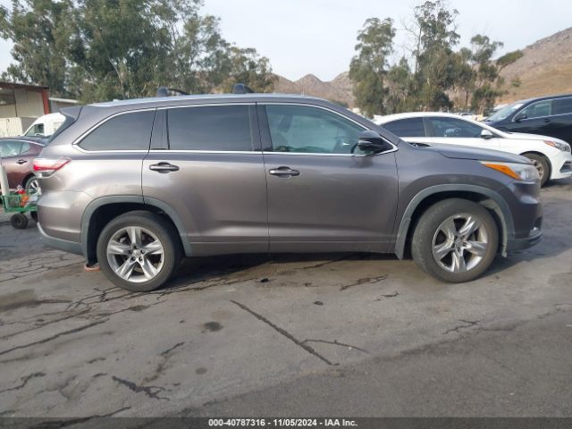 5TDDKRFH3FS132589 Toyota Highlander Limited V6
