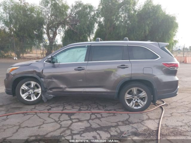 5TDDKRFH3FS132589 Toyota Highlander Limited V6