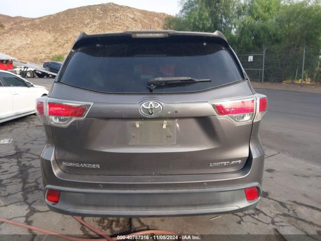 5TDDKRFH3FS132589 Toyota Highlander Limited V6