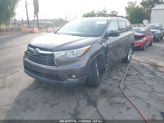 5TDDKRFH3FS132589 Toyota Highlander Limited V6