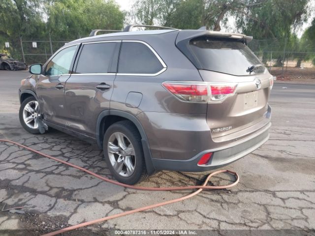 5TDDKRFH3FS132589 Toyota Highlander Limited V6