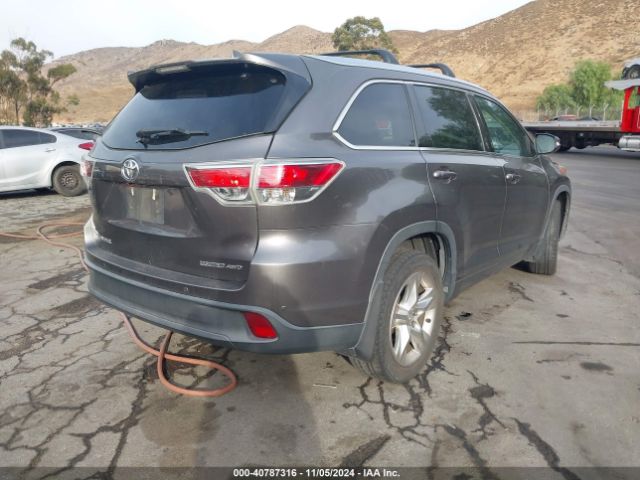 5TDDKRFH3FS132589 Toyota Highlander Limited V6