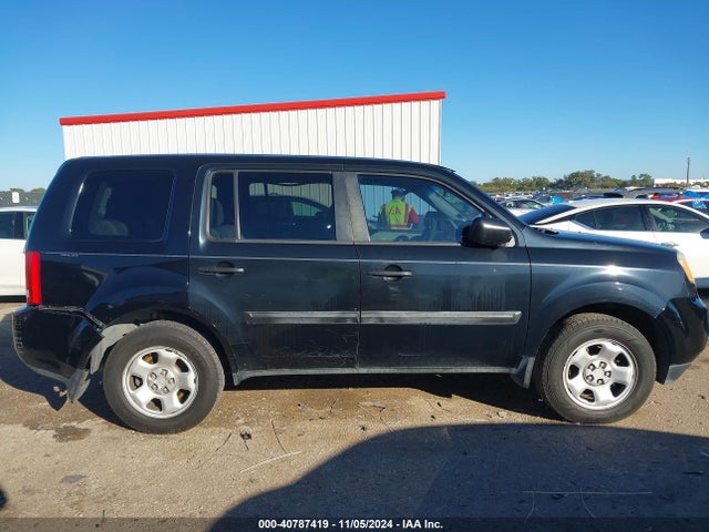 Aukcja sprzedaży 2013 Honda Pilot Lx, vin: 5FNYF3H22DB003370, numer aukcji: 40787419