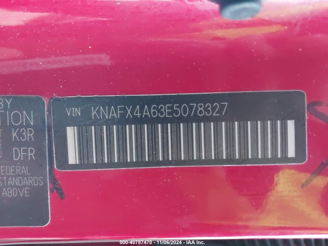 KIA FORTE LX 2014 KNAFX4A63E5078327 Image 9