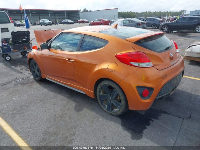 Hyundai Veloster Turbo W/black 2014 KMHTC6AE2EU206949 Image 3