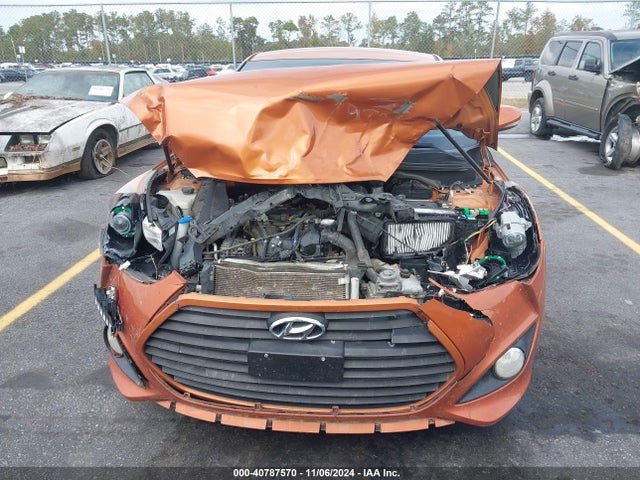 Hyundai Veloster Turbo W/black 2014 KMHTC6AE2EU206949 Image 6
