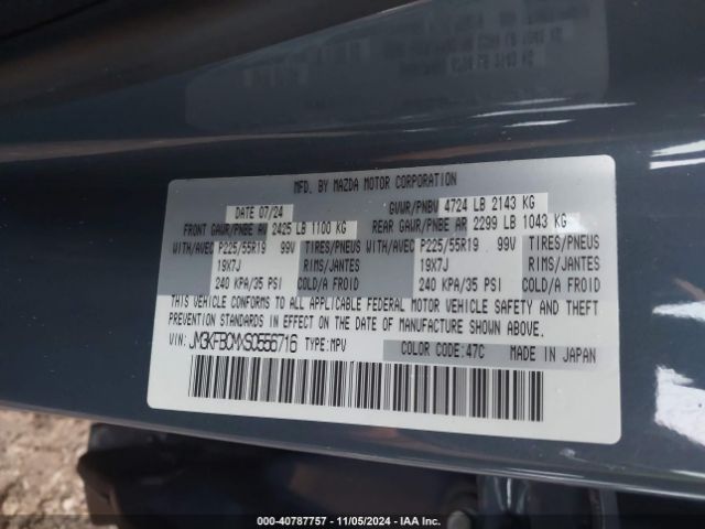 JM3KFBCMXS0556716 Mazda Cx-5 2.5 S Carbon Edition