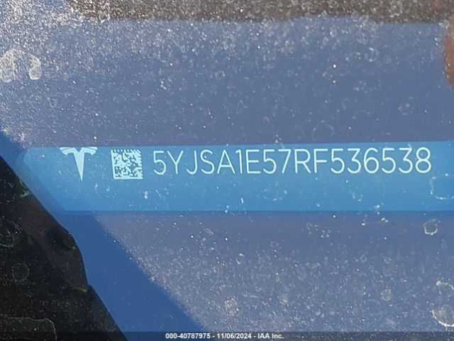 5YJSA1E57RF536538 Tesla Model S Long Range