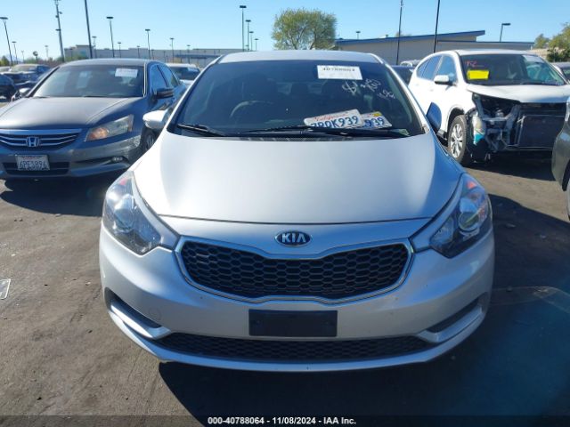 KNAFX4A63G5497426 KIA FORTE LX