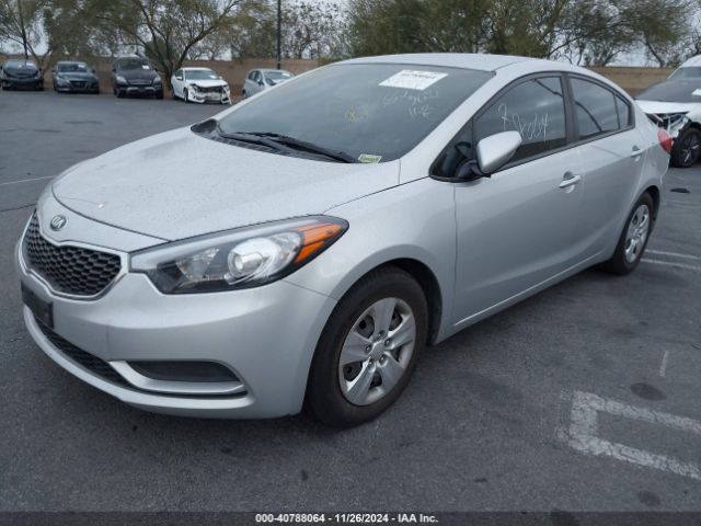 KNAFX4A63G5497426 KIA FORTE LX