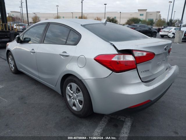 KNAFX4A63G5497426 KIA FORTE LX