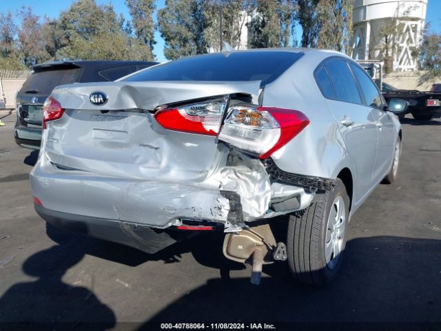 KNAFX4A63G5497426 KIA FORTE LX