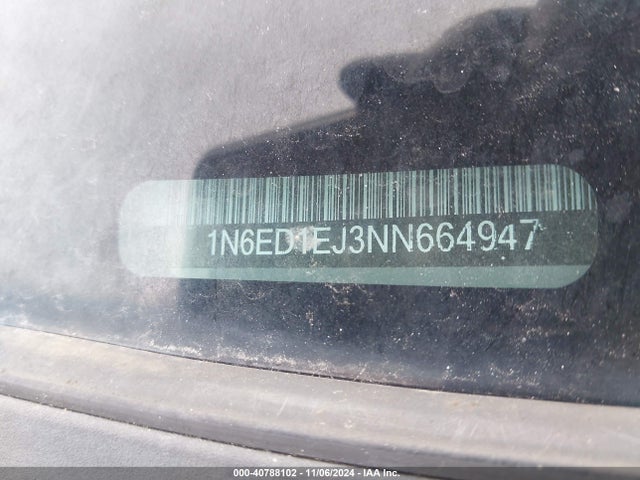 Nissan Frontier Pro-x 4x2 2022 1N6ED1EJ3NN664947 Image 9