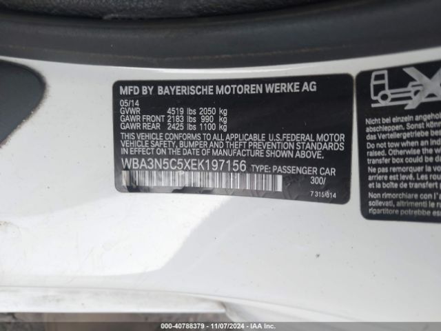 WBA3N5C5XEK197156 BMW 428i Xdrive