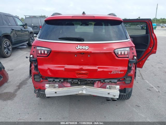 3C4NJCCB6MT526370 Jeep Compass Limited Fwd