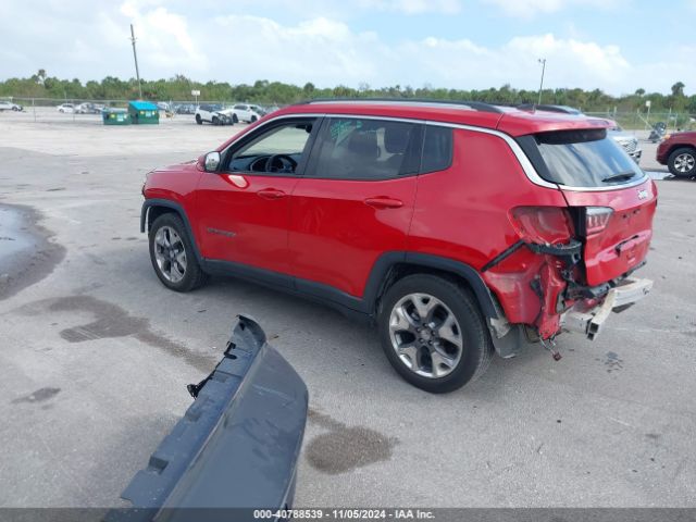 3C4NJCCB6MT526370 Jeep Compass Limited Fwd