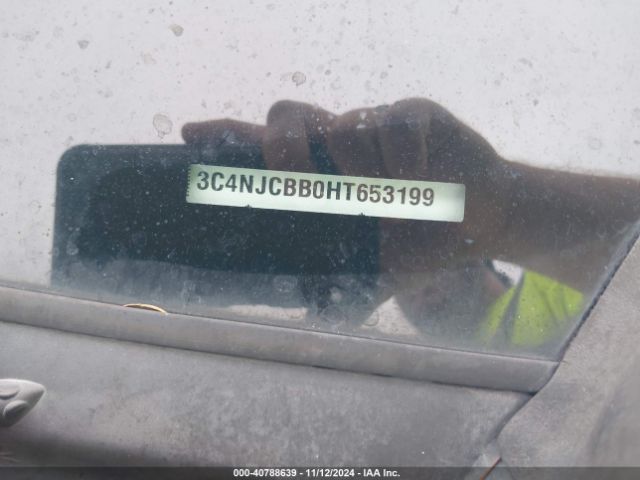 3C4NJCBB0HT653199 Jeep New Compass Latitude Fwd