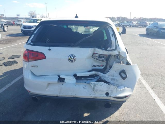 3VW5T7AU8GM053718 Volkswagen Golf Gti S 4-door