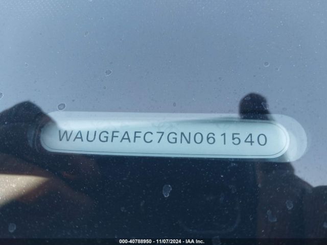 WAUGFAFC7GN061540 Audi A6 2.0t Premium Plus