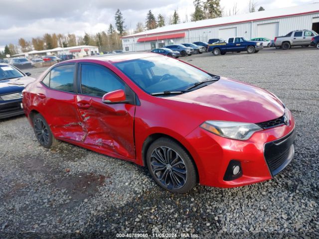 2T1BURHE3FC322390 Toyota Corolla S Premium
