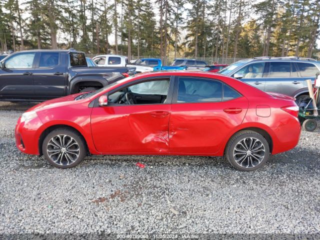 2T1BURHE3FC322390 Toyota Corolla S Premium