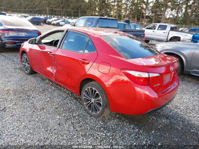 2T1BURHE3FC322390 Toyota Corolla S Premium