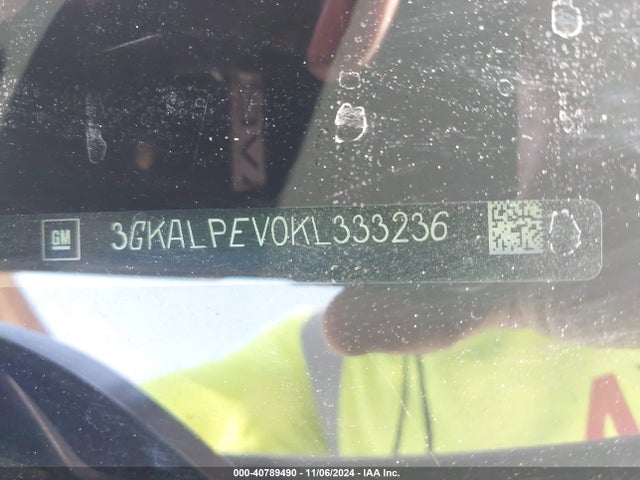 3GKALPEV0KL333236 GMC Terrain Slt