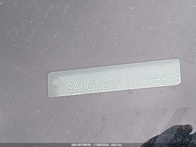 SALGS2SV2JA388818 Land Rover Range Rover 3.0l V6 Supercharged Hse