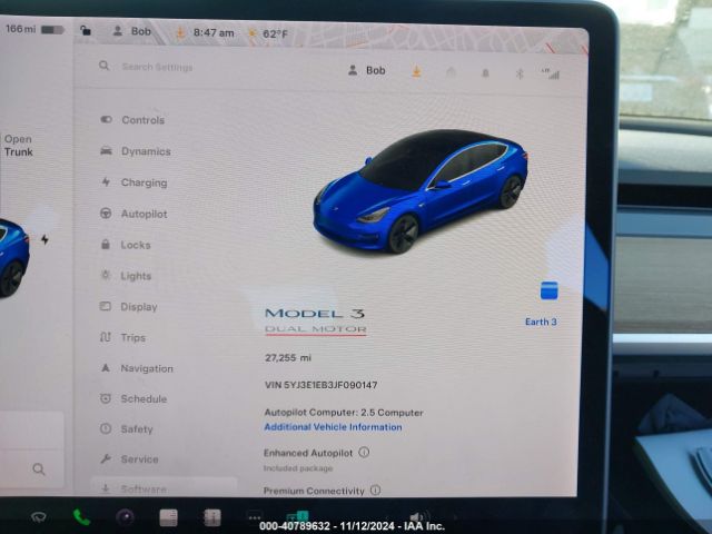 5YJ3E1EB3JF090147 Tesla Model 3 Long Range/performance