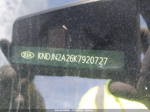 KIA Soul 2019 KNDJN2A26K7920727 Image 9