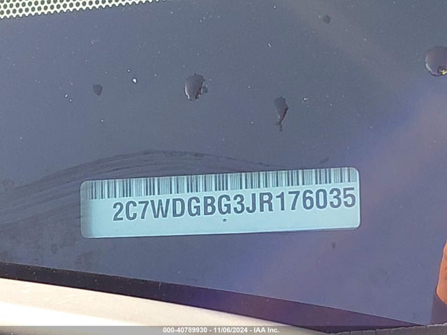 Dodge Grand Caravan Se 2018 2C7WDGBG3JR176035 Image 4