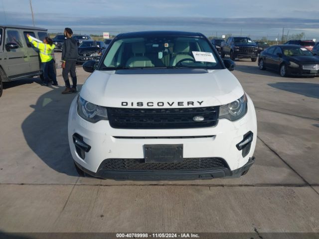 SALCR2BG3GH555490 Land Rover Discovery Sport Hse