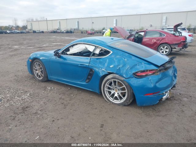 2018 PORSCHE 718 CAYMAN WP0AA2A80JS260082 Photo 2