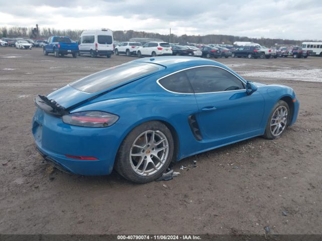 2018 PORSCHE 718 CAYMAN WP0AA2A80JS260082 Photo 3