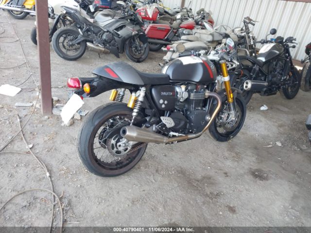 2022 TRIUMPH MOTORCYCLE THRUXTON SMTD56HR5NTAV3683 Photo 3