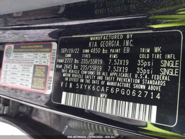 5XYK6CAF6PG062714 KIA Sportage X-line
