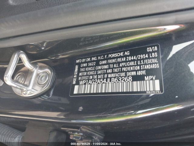 WP1AG2A54JLB63268 Porsche Macan Gts