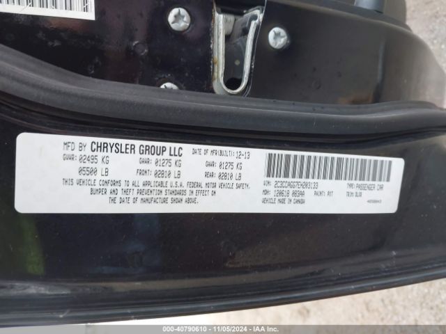 2C3CCAGG7EH203133 Chrysler 300 300s