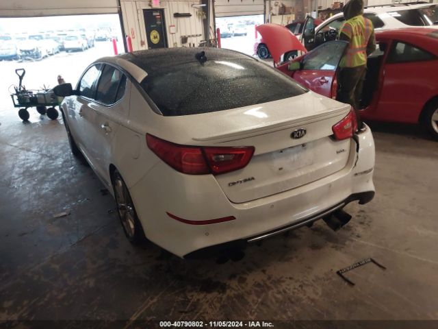 5XXGR4A6XEG278070 KIA Optima Sxl Turbo